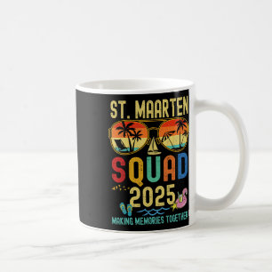 Caneca De Café Ruas Retro. Férias de Cruzeiro Maarten 2025