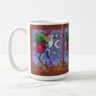 CANECA DE CAFÉ RUAS. TIPTOES DE NICK EM ROTULAPS COM SACO DE BRIN