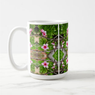 Caneca De Café Rubor de Primavera: Árvore de Flor de Cerejeira Ro