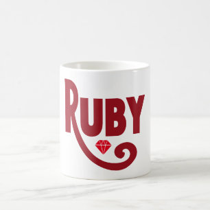 Caneca De Café Ruby