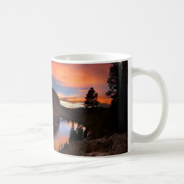 Caneca De Café Ruby Lake Sunset - John Muir Trail - Sierra Nevada (Direita)