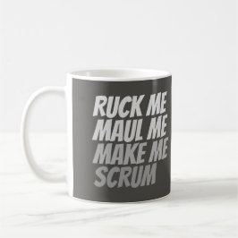 Caneca De Café Ruck Me Maul Me Torna Engraçado Rugby Esporte