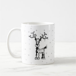 Caneca De Café Rudolph, a Reindeer