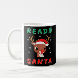 Caneca De Café Rudolph Red Nose Reindeer