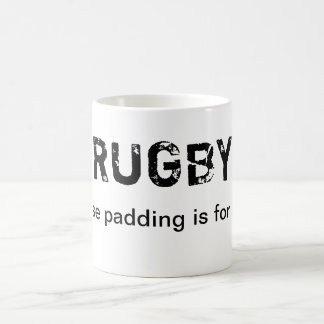Caneca De Café Rugby - porque acolchoar é para wimps