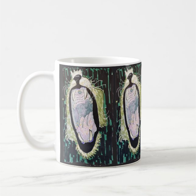Caneca De Café Rugido do Leão (Esquerda)