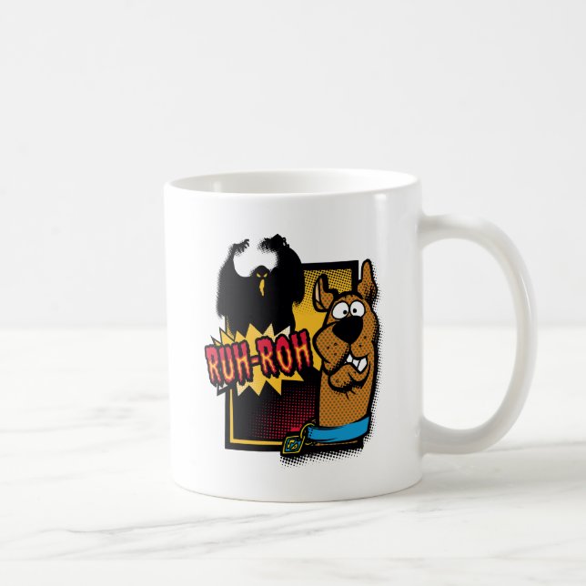 Caneca De Café Ruh-Roh Scooby-Doo and a Ghost (Direita)