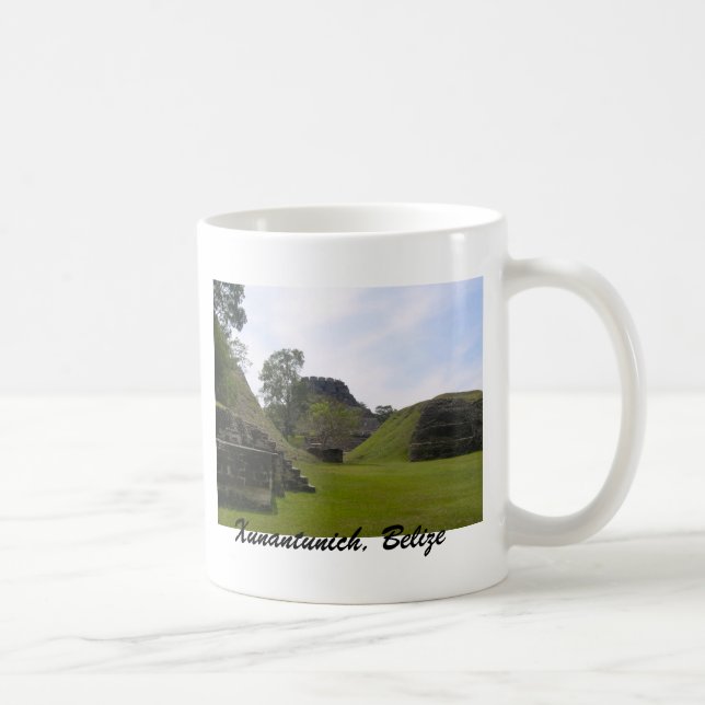 Caneca De Café Ruína maia de Xunantunich (Direita)