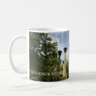Caneca De Café Ruínas de Windsor Mississippi
