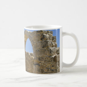 Caneca De Café Ruínas gregas antigas em viagem no Chipre