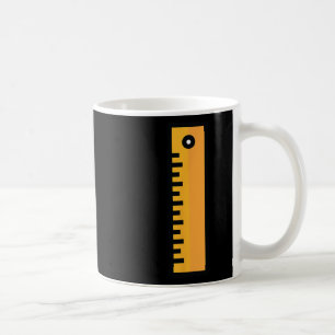 Caneca De Café Ruler Halloween Costume Para Professores Estudante
