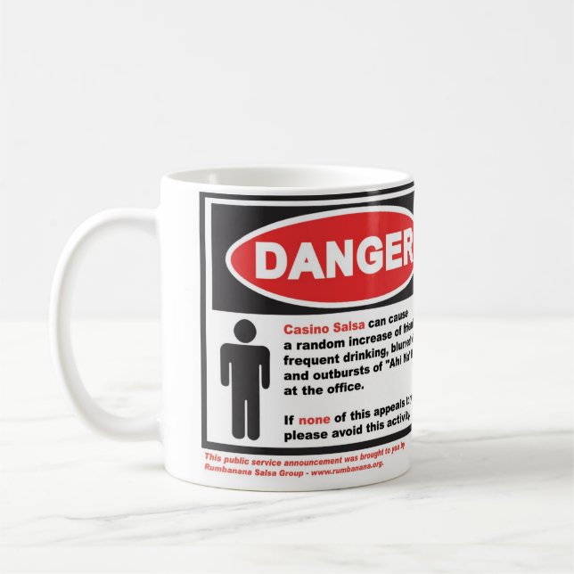 Caneca De Café Rumbanana-Perigo (Esquerda)