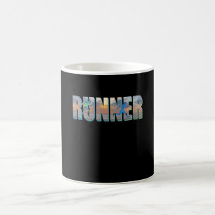 Caneca De Café Runner Runner Runner