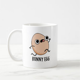 Caneca De Café Runny Egg Funny Comida Pun