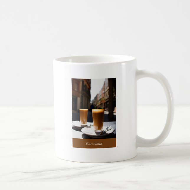 Caneca De Café Ruptura de café de Barcelona (Direita)