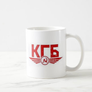 Caneca De Café Russo de KGB
