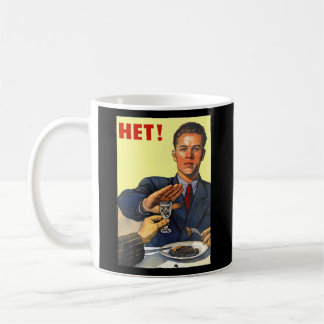 Caneca De Café Russo Soviética Propaganda Sem Álcool