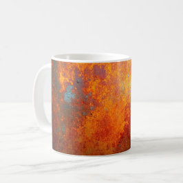 Caneca De Café Rust industrial Patina Burst