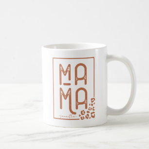Caneca De Café Rustic Boho Mama