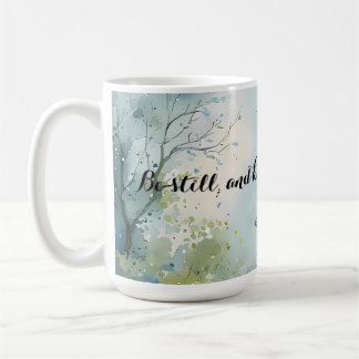 Caneca De Café Rustic Church Path in Wildflower Meadow Editable