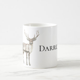 Caneca De Café Rustic Deer