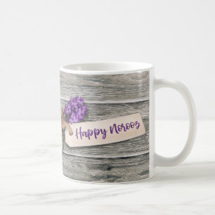Caneca De Café Rustic Happy Noroz Hyacinth - Mug