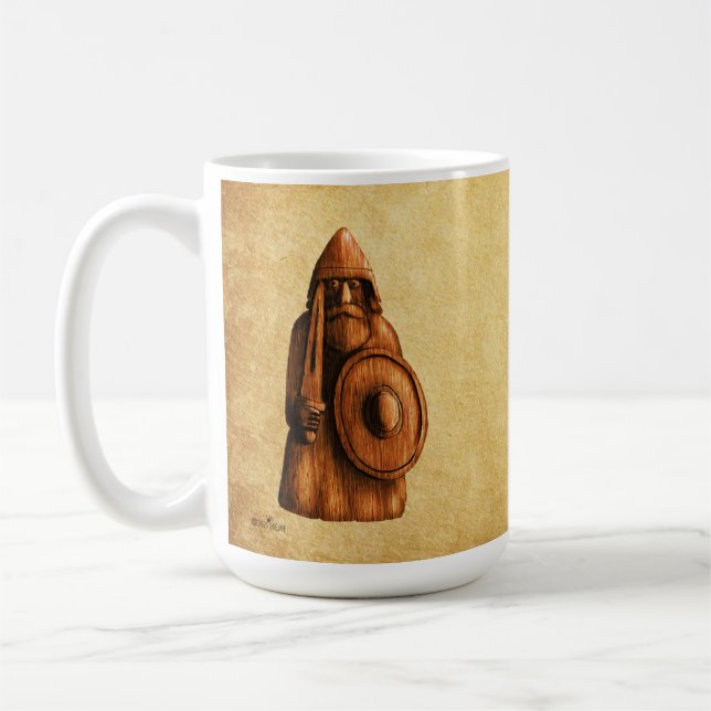 Caneca De Café Rustic Viking (Esquerda)