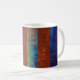 Caneca De Café Rusty Metal Style Mug