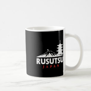 Caneca De Café Rusutsu Japan Ski Resort Retro Skiting Snowboard