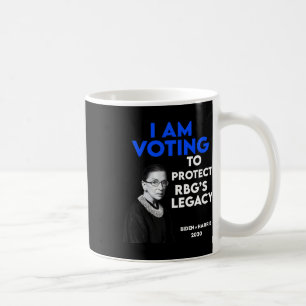 Caneca De Café Ruth Bader Ginsburg&#';s Voto Legado Biden 2020