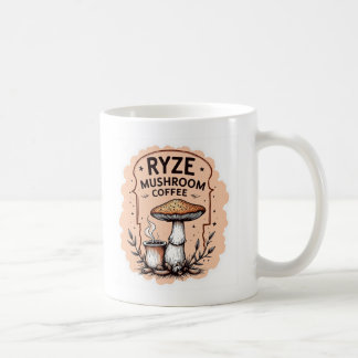 Caneca De Café Ryze café quente com cogumelo