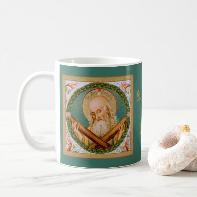 Caneca de Café S. André o Apóstolo (JMAS 02) (Com Donut)