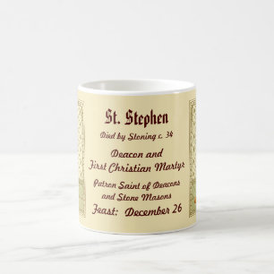 Caneca de café S. Estevão o Protomártir (RLS 17) 2
