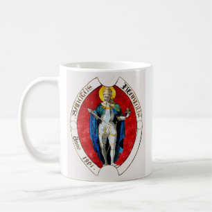 Caneca De Café S. Luís IX da França Padroeiro dos Reis