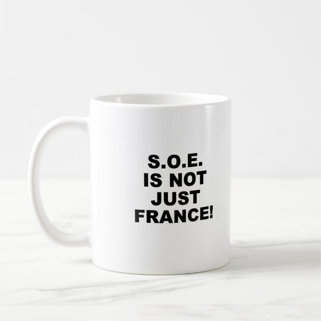Caneca De Café S.O.E. World Mug (Esquerda)