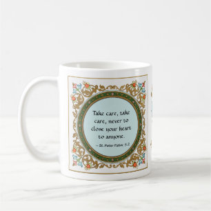 Caneca De Café S. Pedro Faber (BK 051; citação famosa)