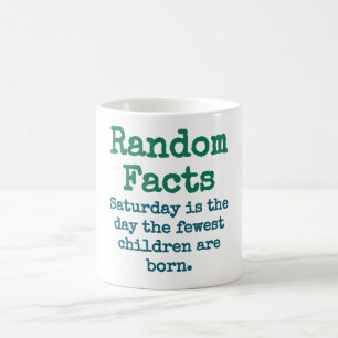 Caneca De Café Sábado É O Dia Das Menores Crianças - Trivia F