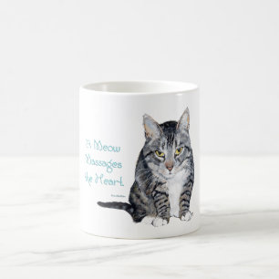 Caneca De Café Sabedoria Felina - Miados
