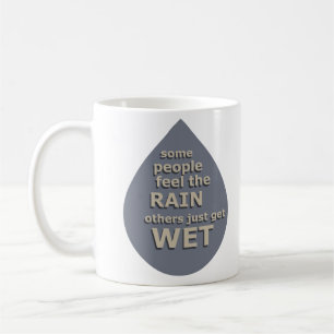 Caneca De Café sábio ditado sobre a vida