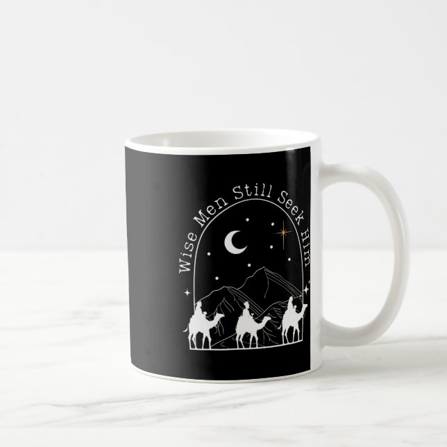 Caneca De Café Sábios Ainda O Procuram Natal Cristão Jesus (Direita)