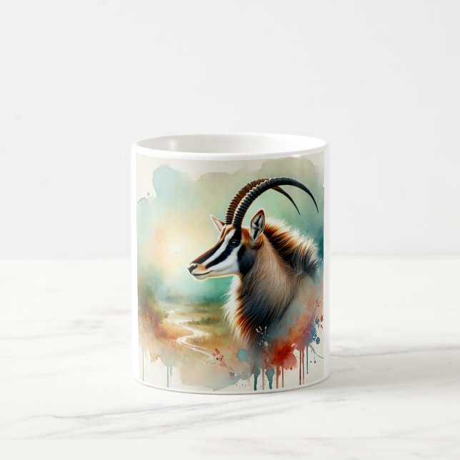 Caneca De Café Sable Antelope 110724AREF106 - Watercolor (Centro)