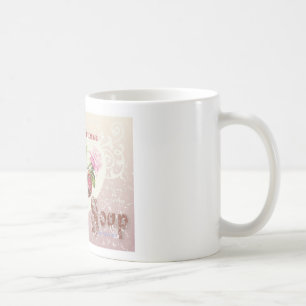 Caneca De Café Sabonete de rosa