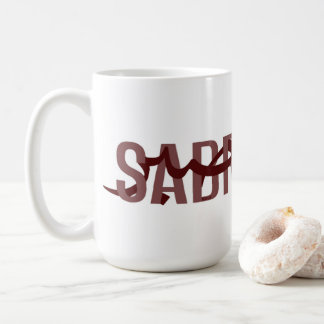Caneca de café Sabr “Paciência” em árabe e inglês