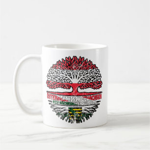 Caneca De Café Sachsen Sächsisch Österreichisch Österreich Baum