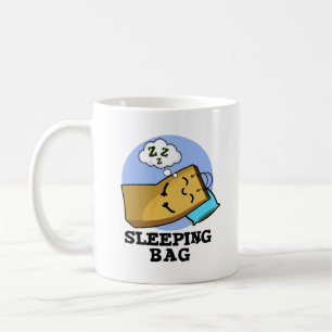 Caneca De Café Saco de dormir Papel Engraçado Saco