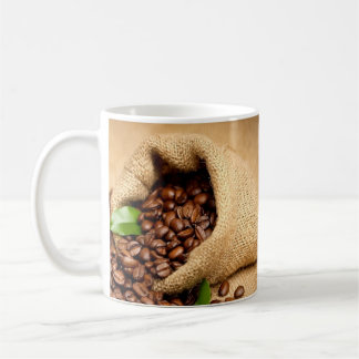 Caneca De Café Saco de Grãos de Café Adesivo – Amante de Café Rús