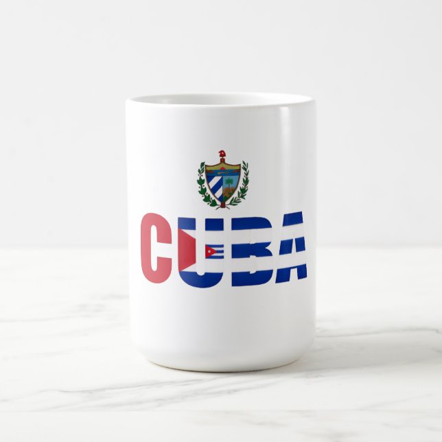 Caneca De Café Saco Transparente Cuba | Caribenho | Pronto para o (Centro)