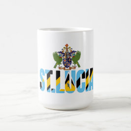 Caneca De Café Saco Transparente de Santa Lúcia | Caribenho | Pro