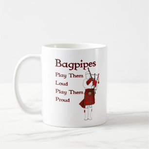 Caneca De Café Sacos Tocam Alto