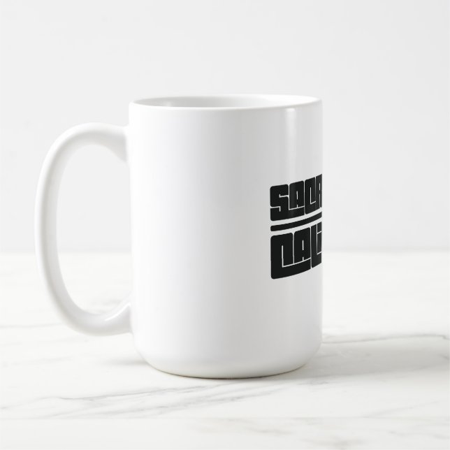 Caneca De Café Sacramento - Califórnia (Esquerda)